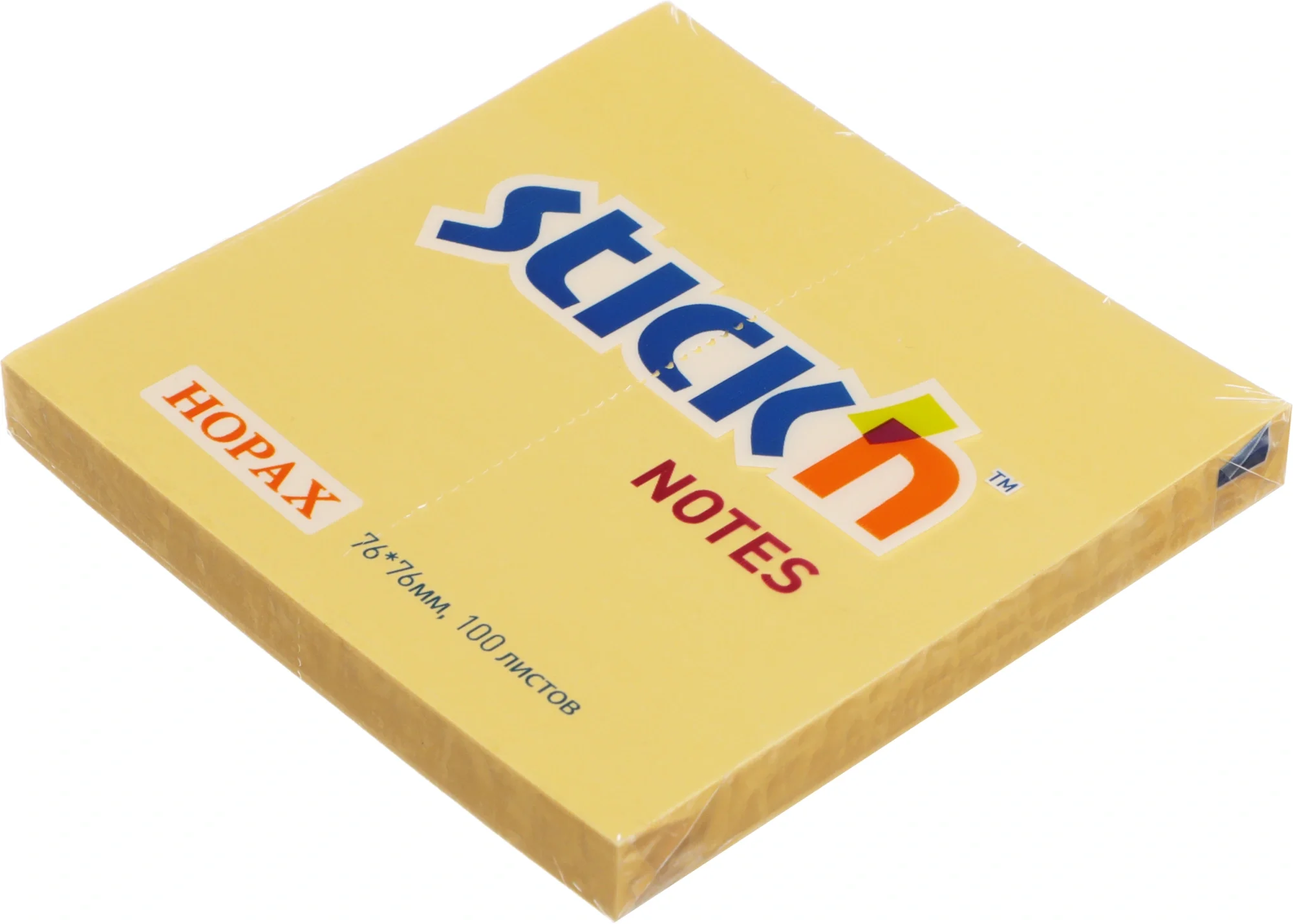 Блок самоклеящийся Stick'n 21391, 76×76мм, 100 листов, оранжевый