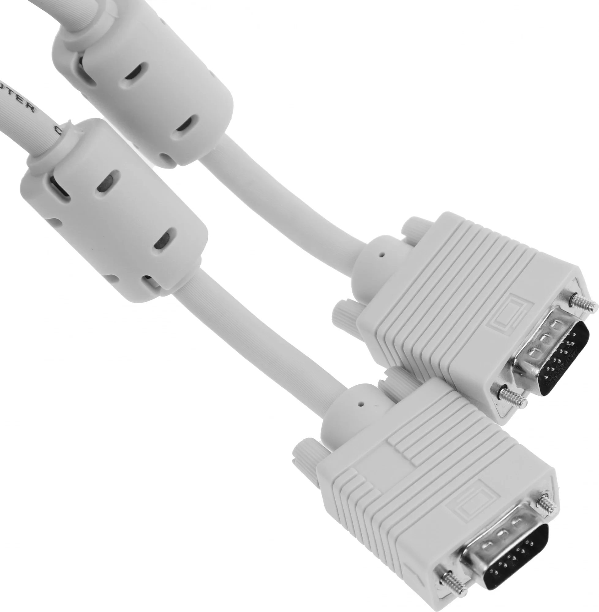 Кабель SVGA Ningbo CAB016S-10m VGA HD15 (m)/VGA HD15 (m) 10м феррит.кольца (CAB016S-10M-BR)