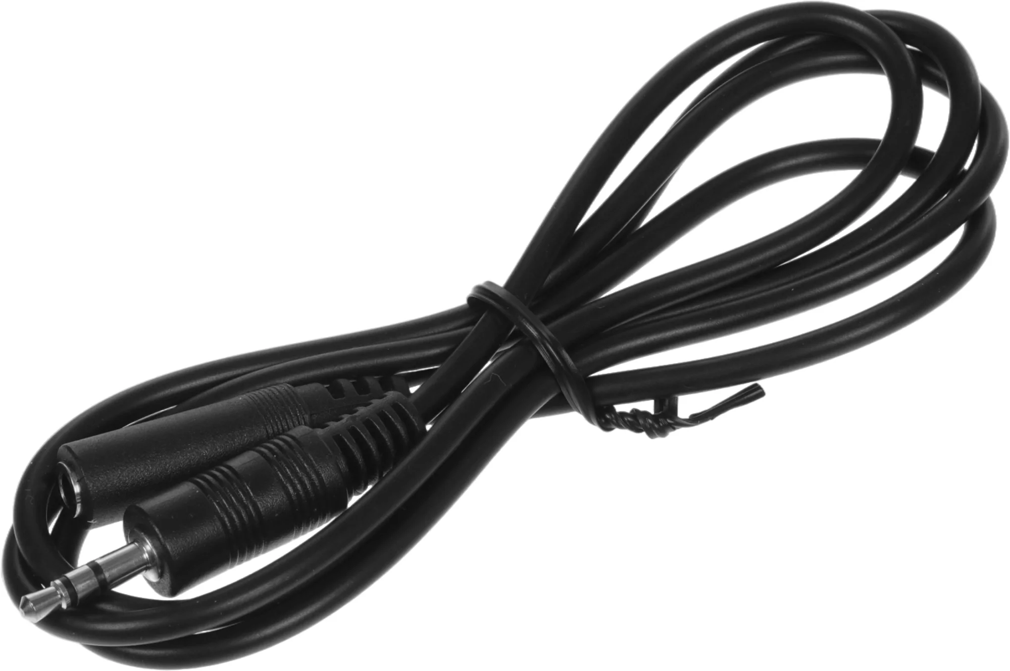 Кабель аудио Ningbo JAAC003-1 1.0 м, jack 3.5 mm M - jack 3.5 mm F, стерео, черный