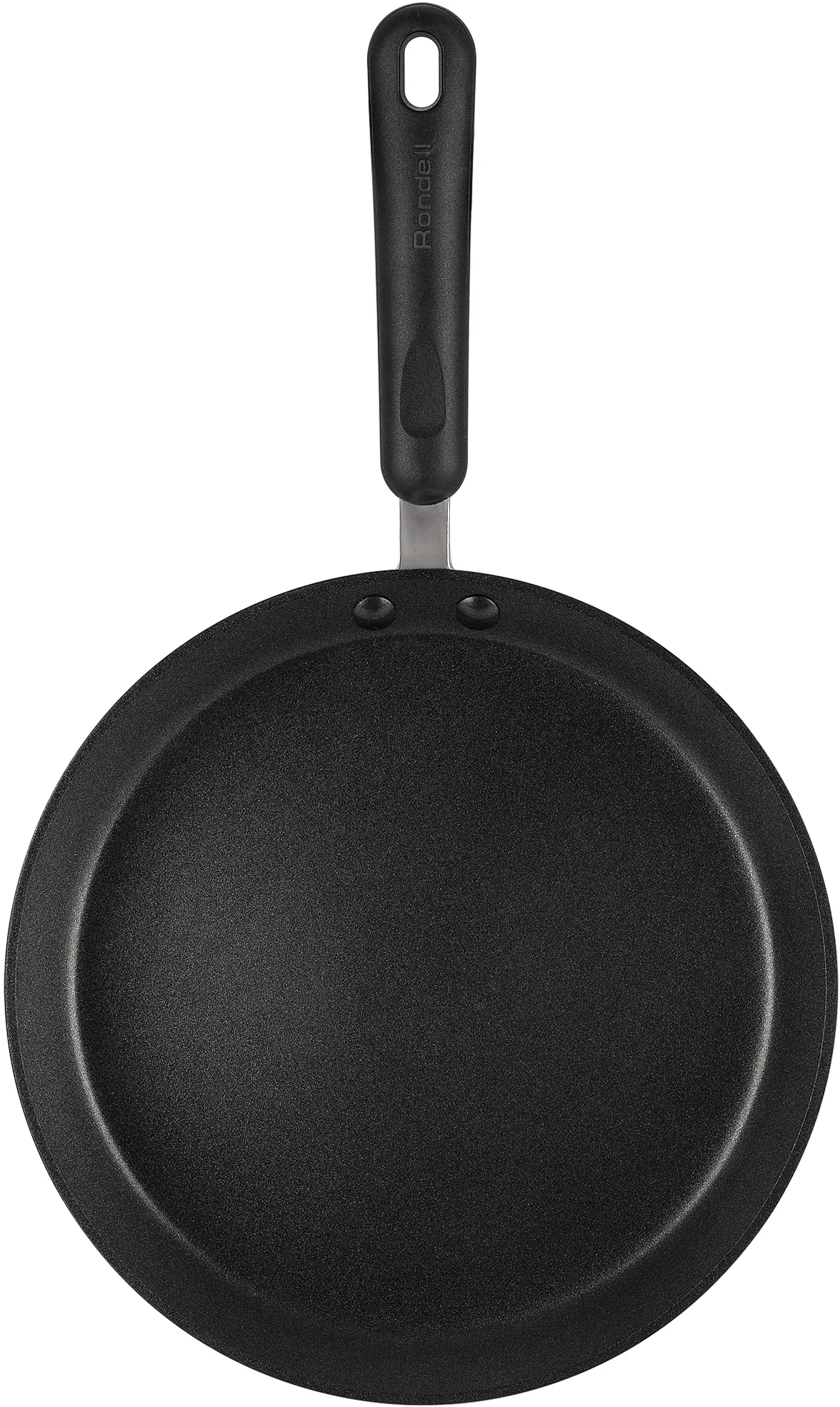 Сковорода блинная Rondell Pancake frypan RDA-128 круглая 26см покрытие: TriTitan ручка несъемная  (без крышки) черный
