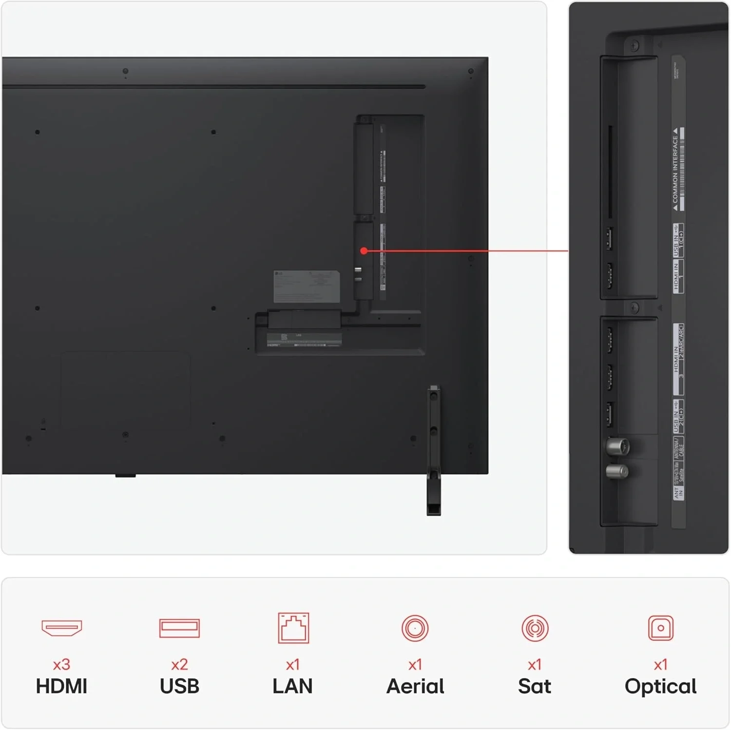 Телевизор LED LG 55" 55QNED80A6A.ARUG черный титан 4K Ultra HD 60Hz DVB-T DVB-T2 DVB-C DVB-S DVB-S2 USB WiFi Smart TV