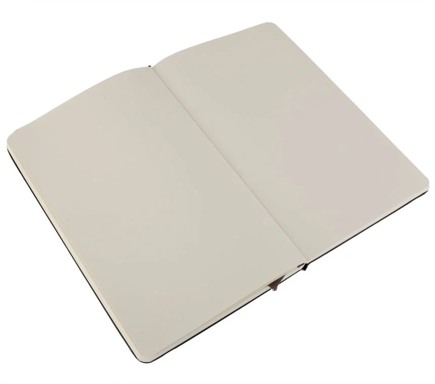 Блокнот Moleskine CLASSIC QP062 Large 130х210мм 240стр. нелинованный твердая  обложка  черный