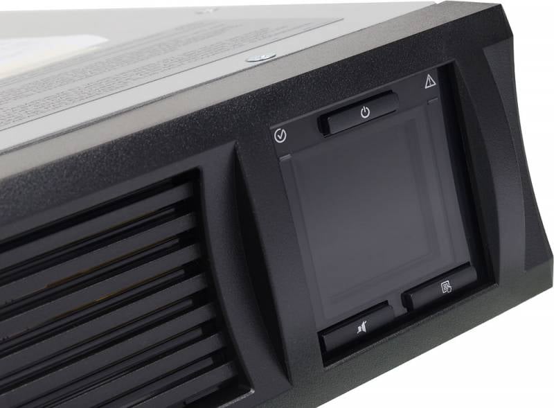 ИБП APC by SE - Smart-UPS C 2000 ВА/1300 Вт, Line-Interactive, in (230V 1xIEC-320 C20), 6xIEC-320 C13, Hot Swap User Replaceable Batteries, LCD, Rack, 2U, RM, цвет чёрный, SMC2000I-2U
