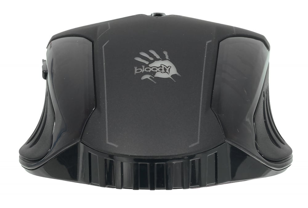 Мышь A4Tech Bloody Q51 черный/рисунок оптическая 6200dpi USB 8but
