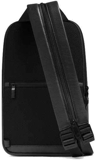 Рюкзак слинг мужской Piquadro Russel  CA6764W137/N черный кожа