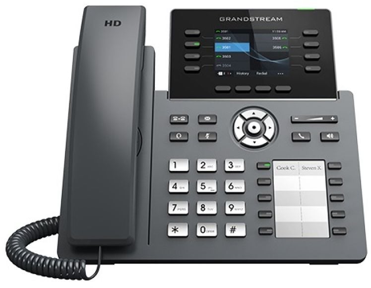 IP-телефон Grandstream GRP-2634, 8 линий, SIP, PoE, Bluetooth