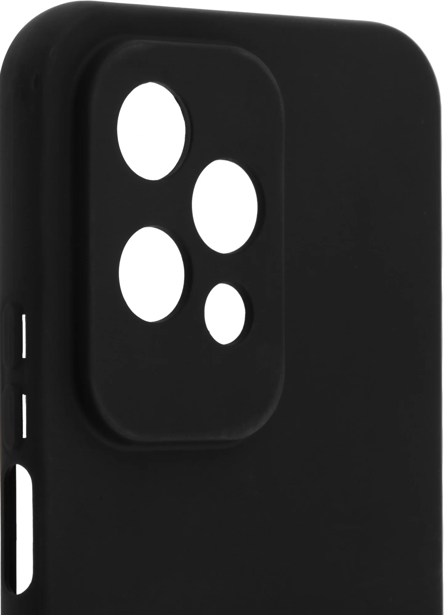 Чехол (клип-кейс) BoraSCO для Honor 200 Lite Silicone  Case черный (73437)