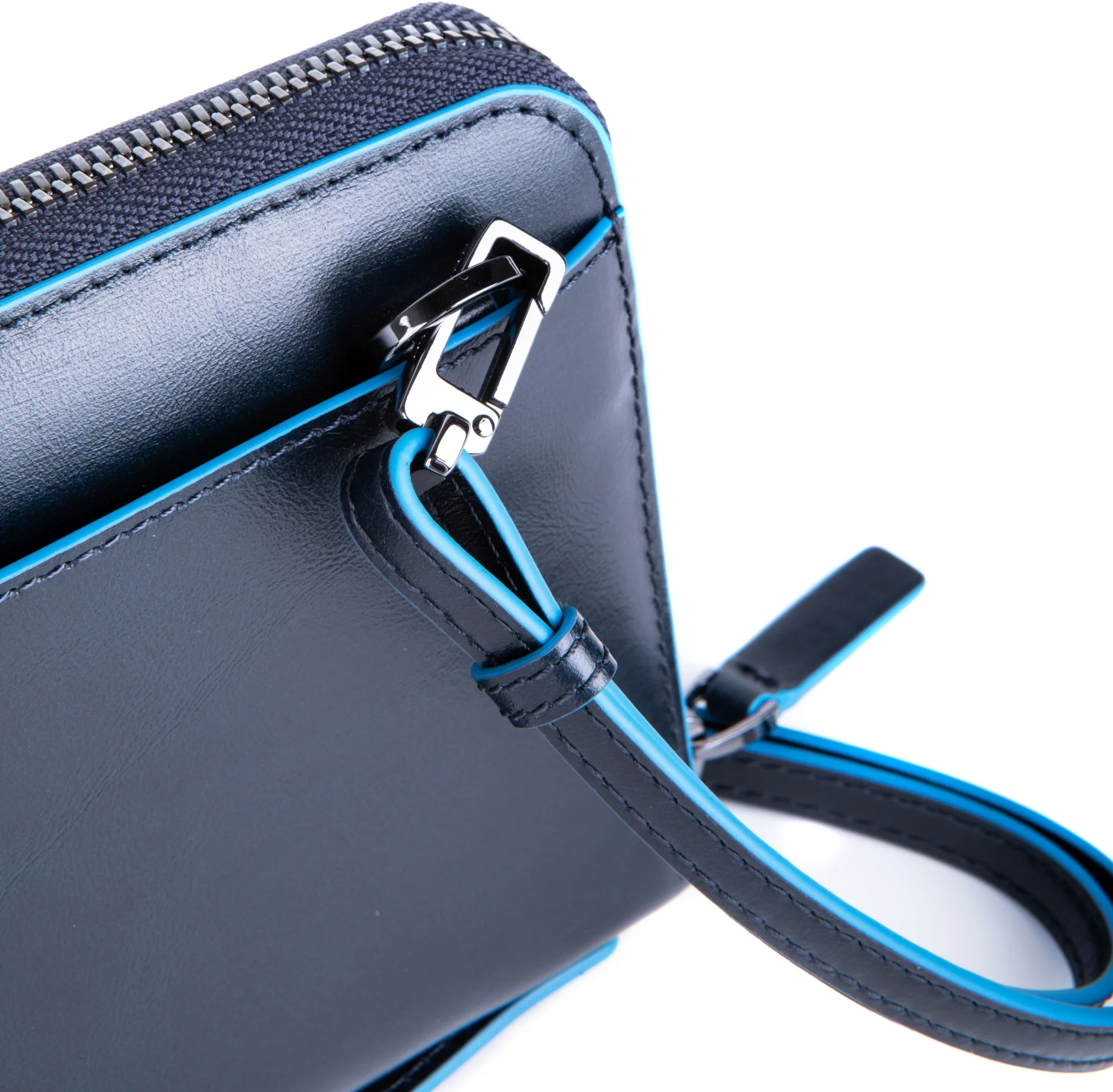 Клатч Piquadro AC6732B2R/BLU2, синий, натуральная кожа