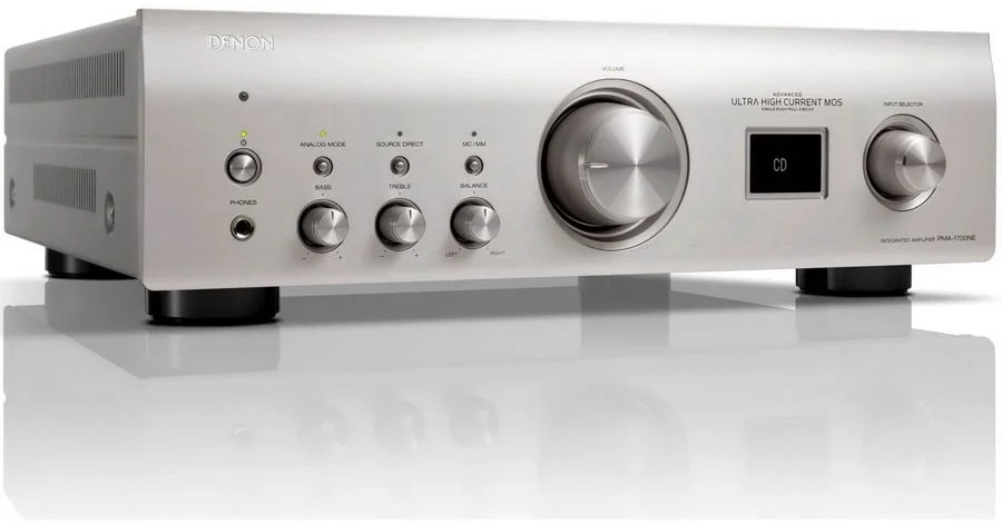 Усилитель Интегральный Denon PMA-1700N стерео полупроводниковый серебристый