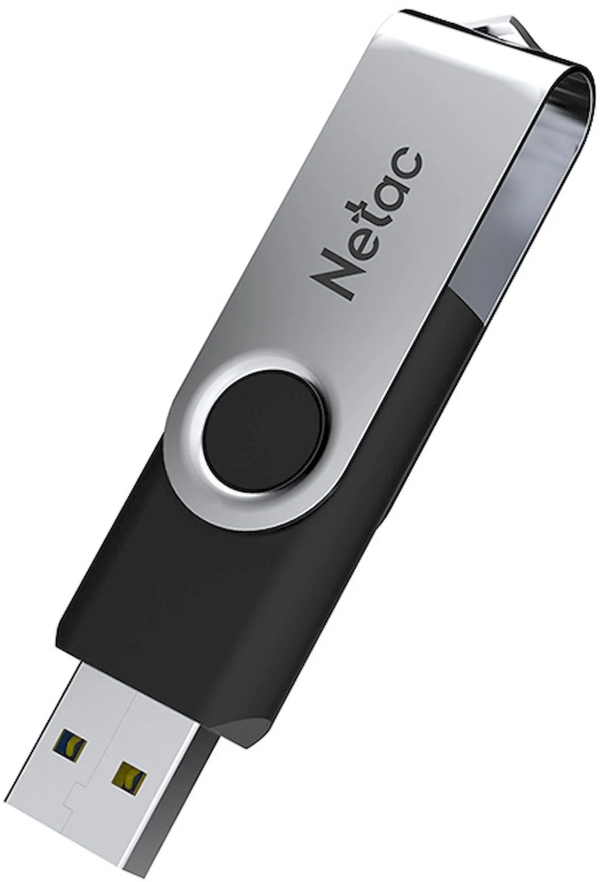 USB накопитель Netac - U505, USB Type A (USB 2.0), 32 ГБ, write speed-45MB/s, read speed-110MB/s, цвет чёрный, NT03U505N-032G-20BK