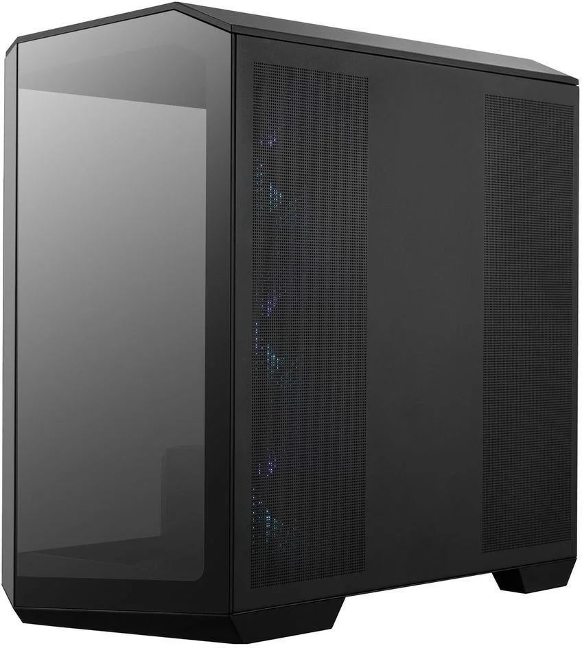 Корпус MAG Pano M100R PZ , Micro-ATX, 1xUSB 3.2 Gen 1, 1xUSB 3.2 Gen2 Type-C, 4x120mm ARGB Fan, ARGB+PWM Control Board, TG