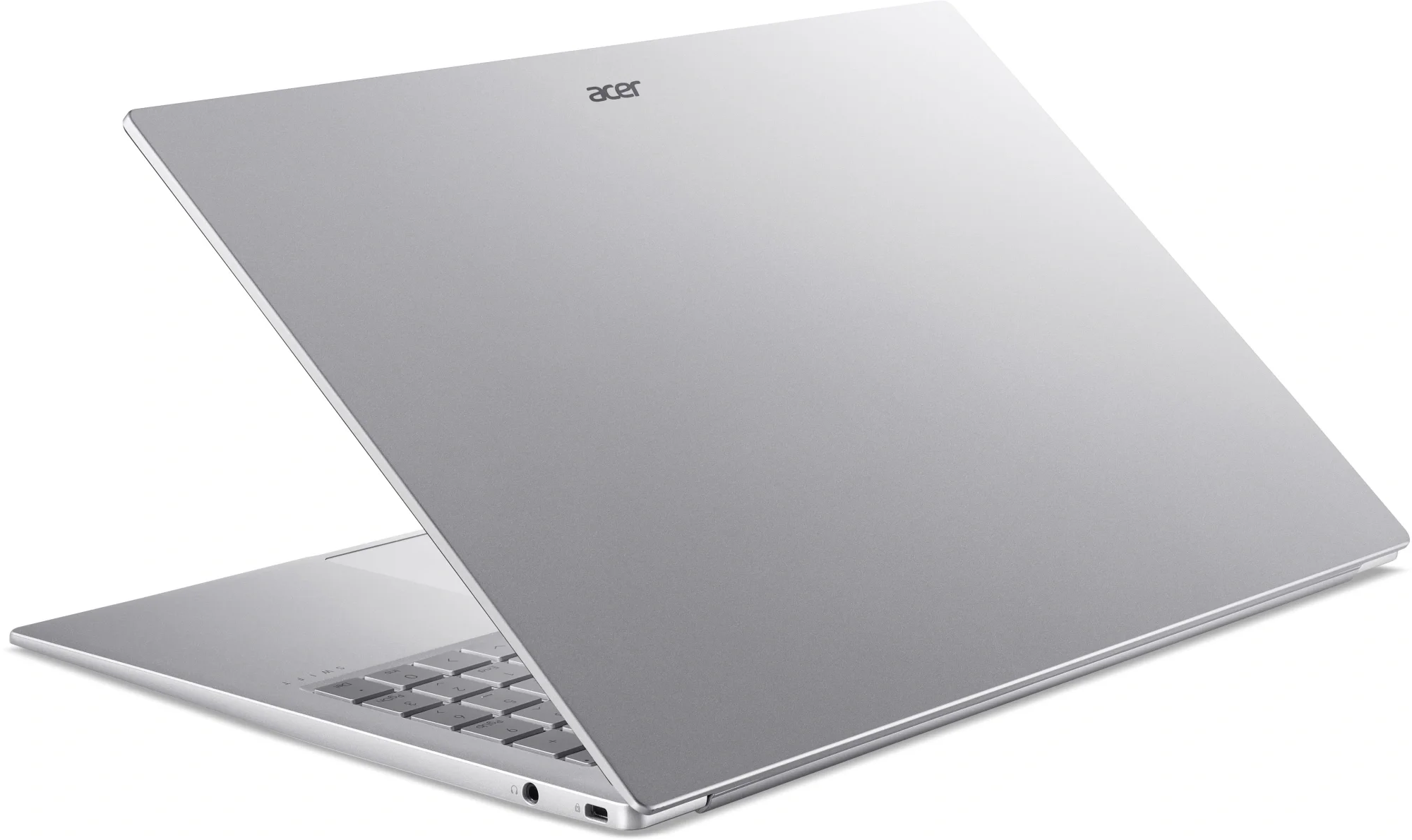 Ноутбук Acer Swift Lite SFL16-51M-54BL Core Ultra 5 115U 16Gb SSD512Gb Intel Graphics 16" IPS WUXGA (1920x1200) без ОС silver WiFi BT Cam (NX.D3UCD.002)