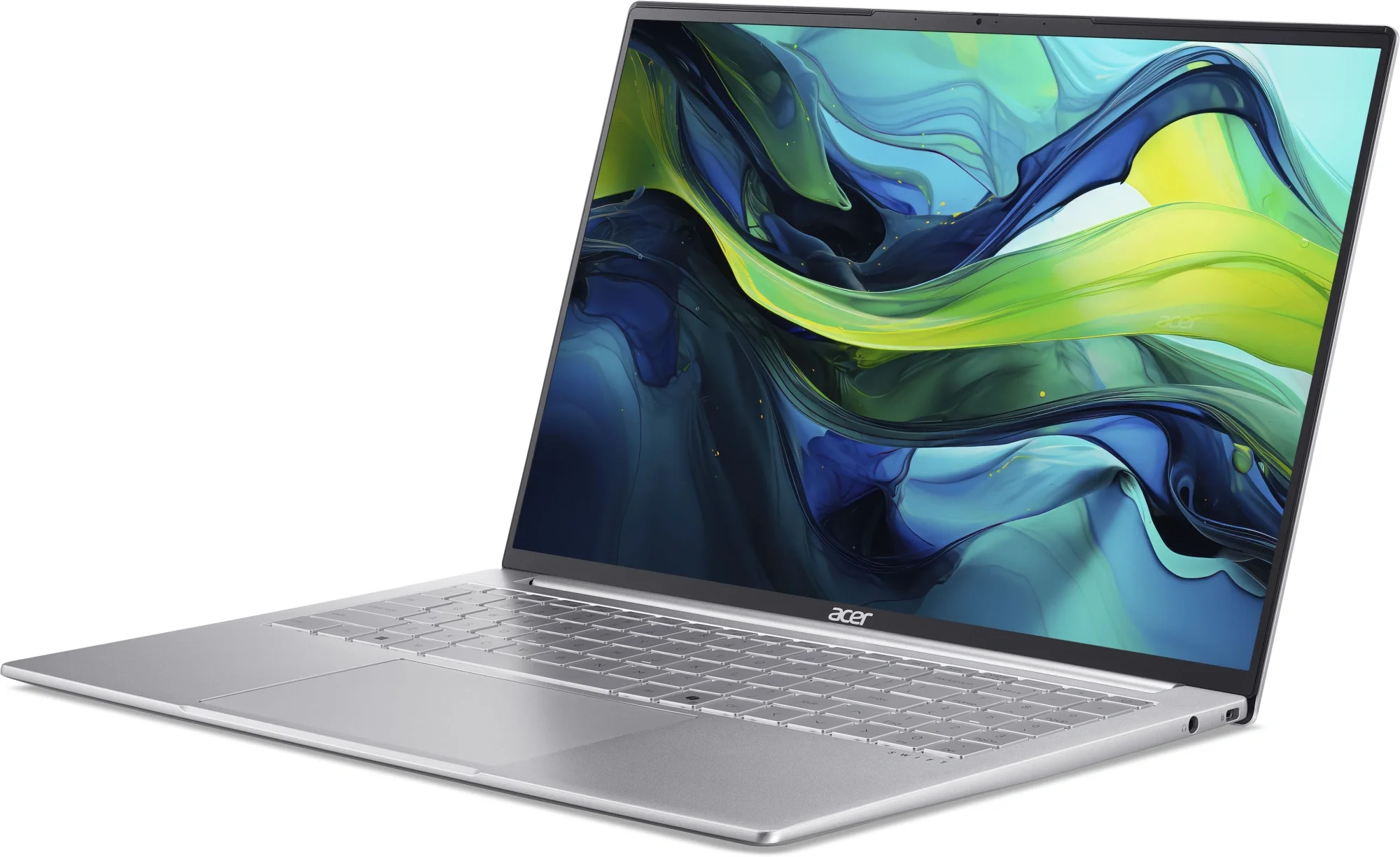 Ноутбук Acer Swift Lite SFL16-51M-54BL Core Ultra 5 115U 16Gb SSD512Gb Intel Graphics 16" IPS WUXGA (1920x1200) без ОС silver WiFi BT Cam (NX.D3UCD.002)