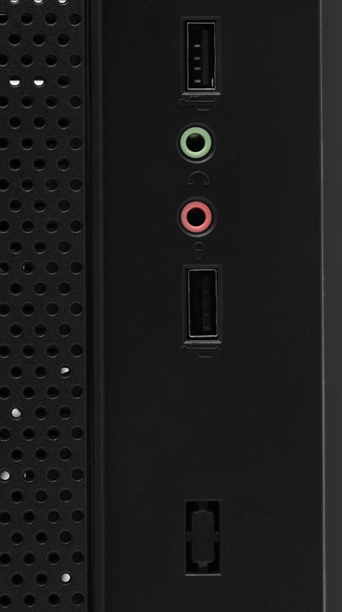 Корпус Accord Entry ACC-242B черный без БП mATX 2xUSB2.0 audio