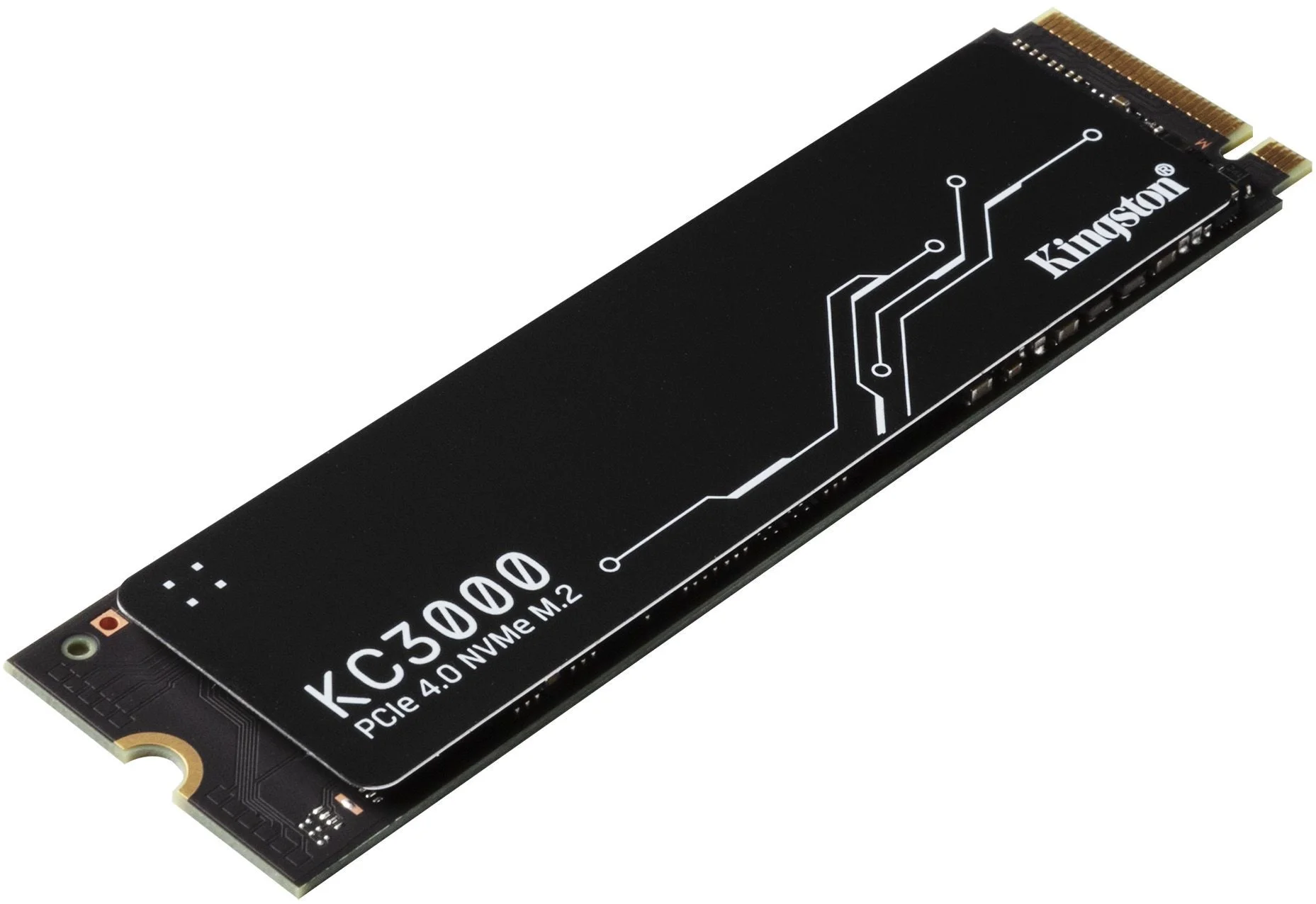 Твердотельный накопитель SSD Kingston KC3000 M.2 2280 SKC3000S/512G 512GB Client SSD PCIe 4.0 NVMe, 7000/3900, IOPS 450/900K, MTBF 1.8M, 3D TLC, 400TBW, 0.71DWPD, with Heat Spreader (5 лет), RTL (324402)