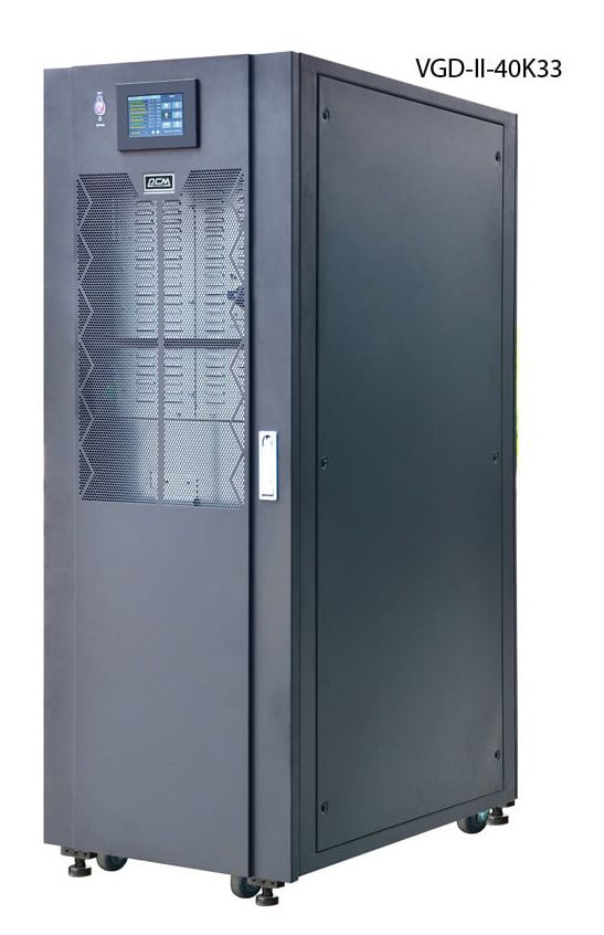 Источник бесперебойного питания Powercom VGD-II-40K33 40000Вт 40000ВА черный