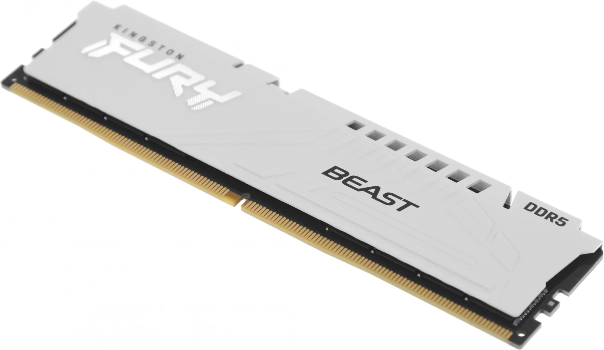 Память DDR5 32GB 6000MHz Kingston KF560C30BW-32 Fury Beast RTL Gaming PC5-48000 CL30 DIMM 288-pin 1.4В kit single rank с радиатором Ret