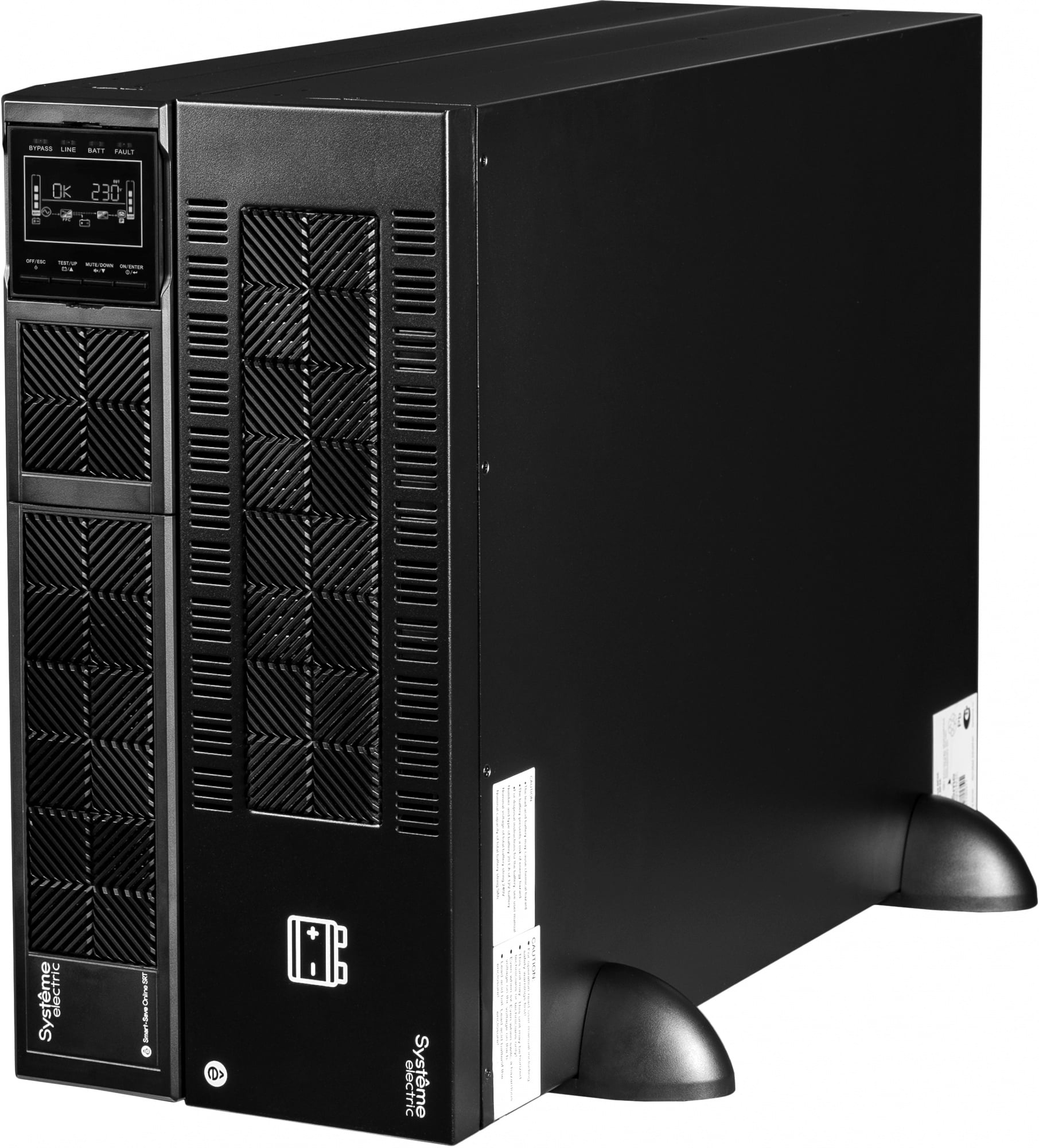 SYSTEME ELECTRIC SRTSE8KRTXLI-NC ИБП Smart-Save Online SRT 8000 ВА,  конвертируемый форм-фактор 5U
