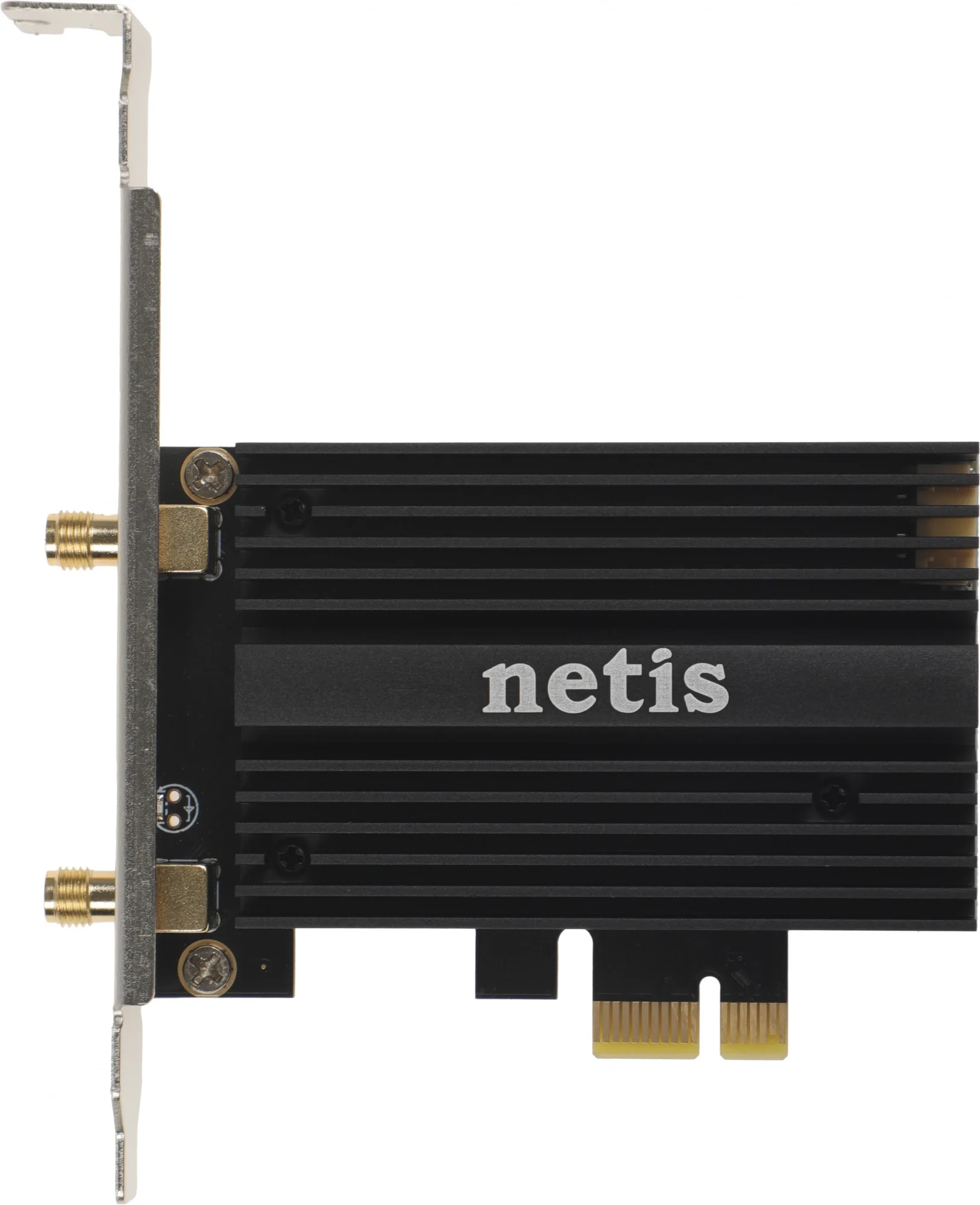 Netis F1 Сетевой двухдиапазонный адаптер PCI-E Wi-Fi+Bluetooth AX3000, 2,4/5 ГГц, до 2974  Мбит/с, Bluetooth 5.0