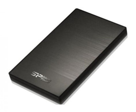 Внешний диск HDD SILICON POWER - Diamond D06, 2 ТБ, 2.5", USB Type A, Питание по USB, чёрный, SP020TBPHDD06S3K