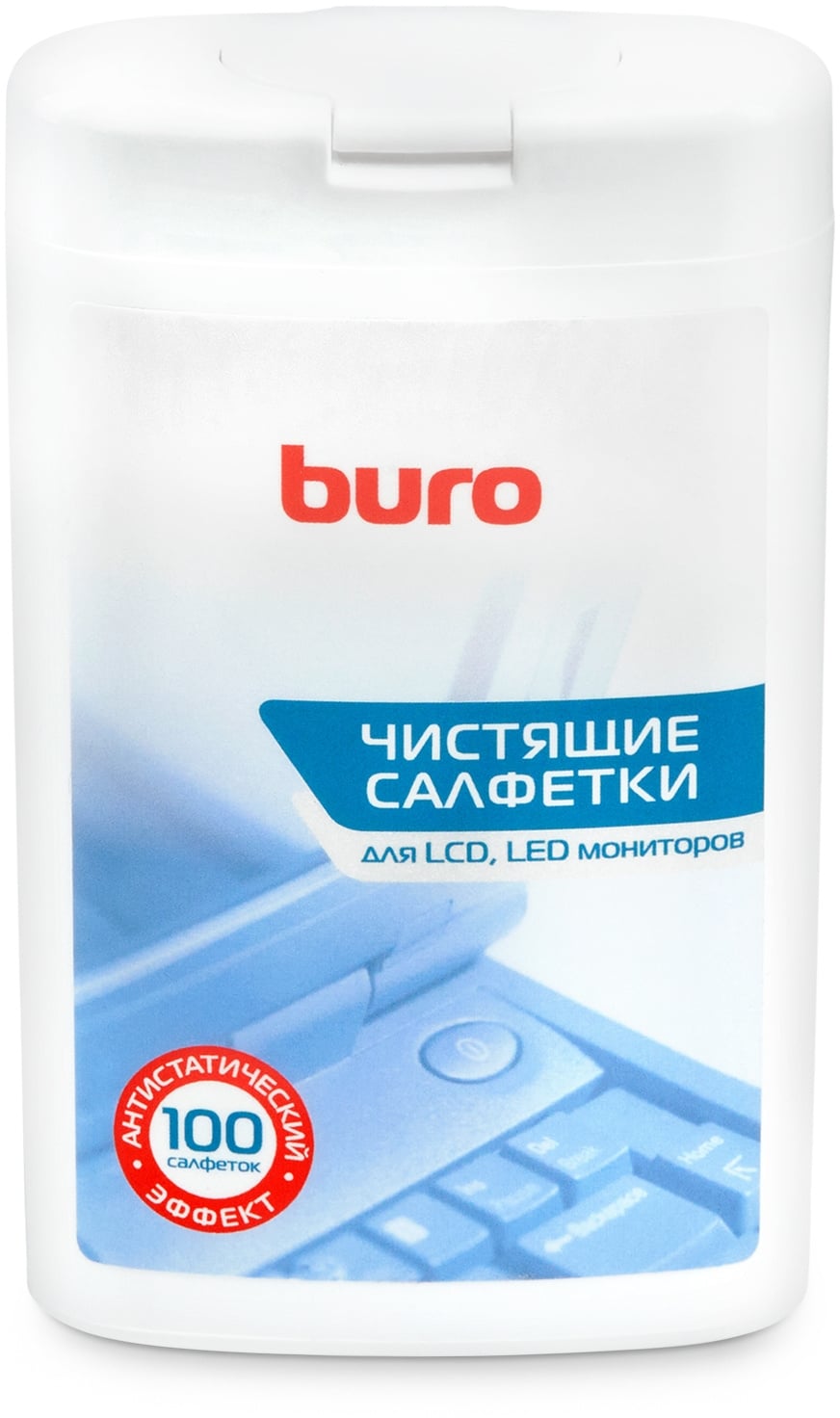 Салфетки Buro BU-tft, для ЖК-мониторов, 100 шт