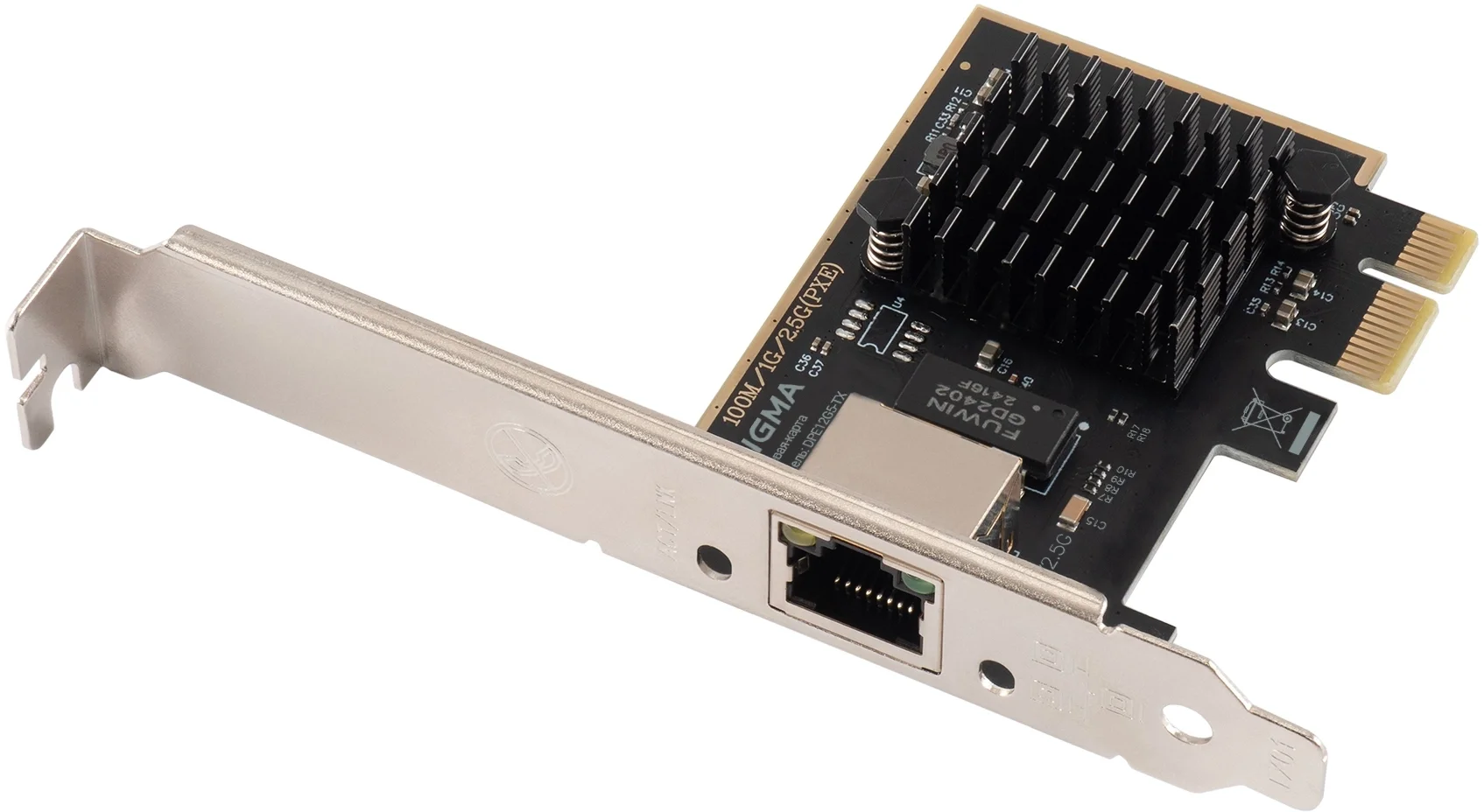 DPE12G5-TX Сетевая карта 2.5G Ethernet  Digma PCI Express