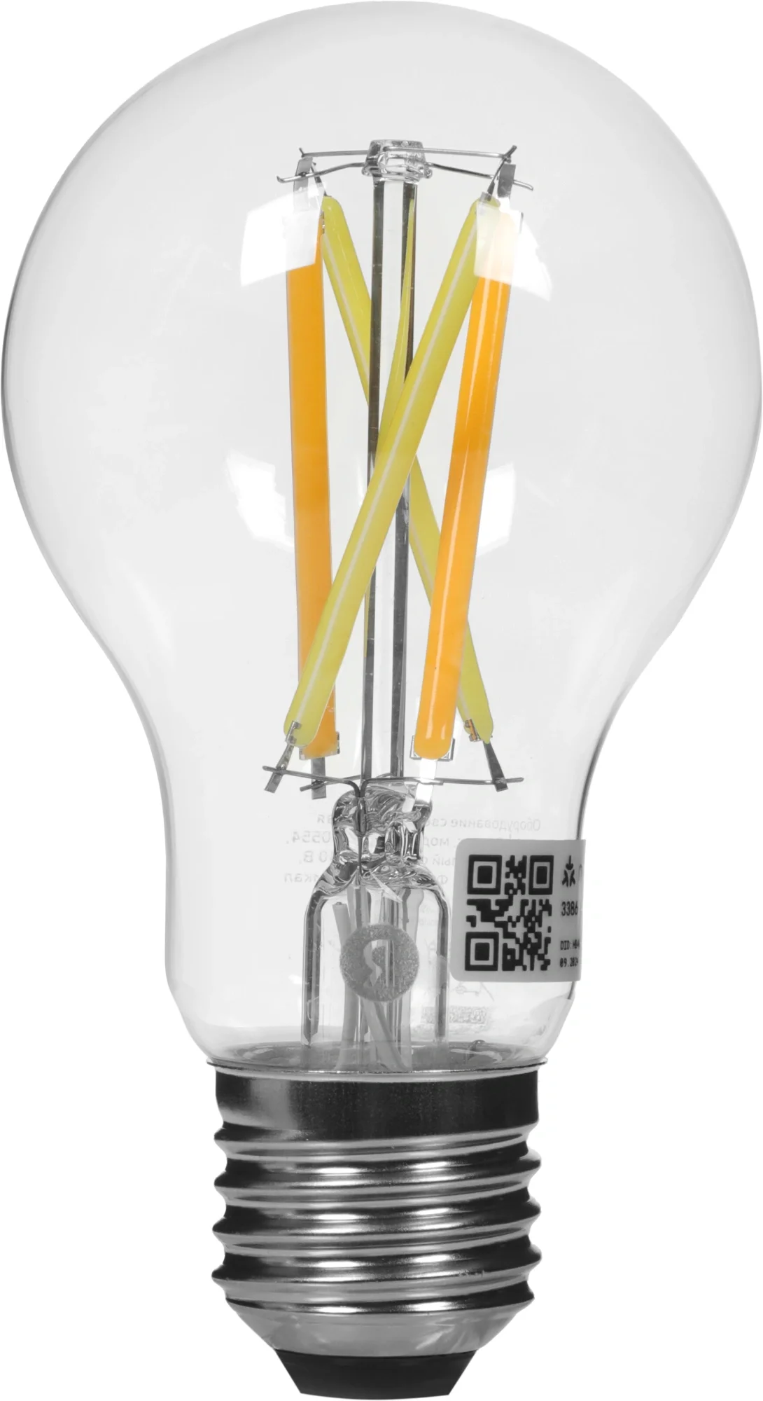Умная лампа Yandex YNDX-00554 E27 7Вт 806lm (упак.:1шт)
