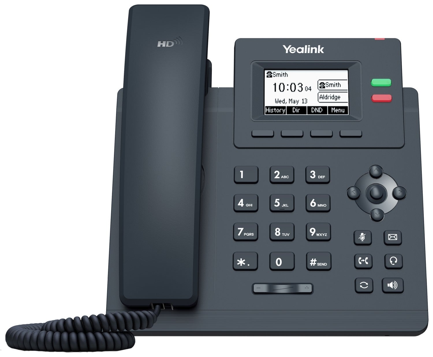 IP-телефон Yealink - SIP-T31G, 1xLAN 1 Гб/с, 1xWAN 1 Гб/с, SIP, LCD, PoE, headphone in, серый, SIP-T31G