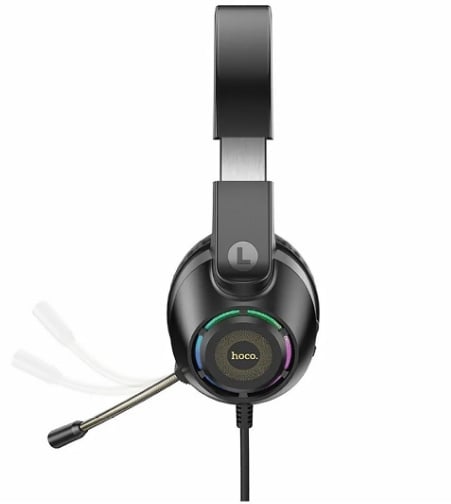 Гарнитура беспроводная Hoco W108 Sue черный 2м мониторные USB оголовье (W108)