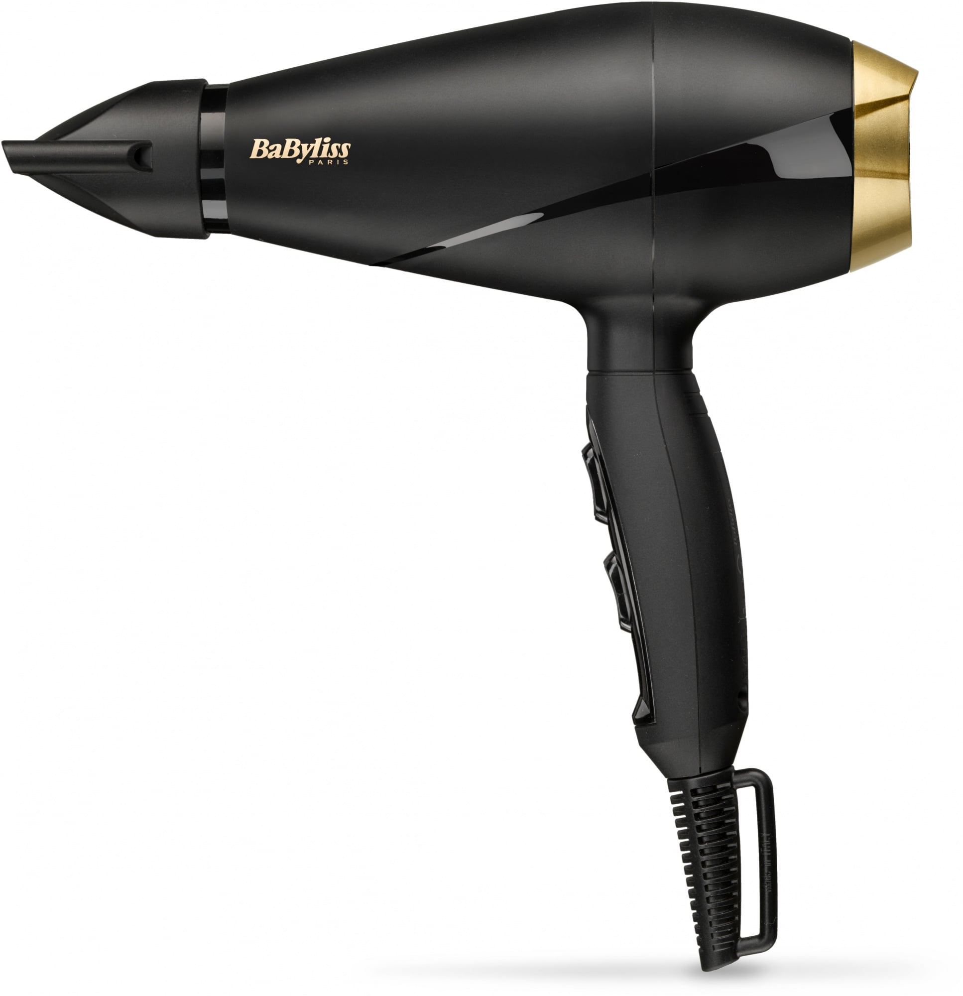 Фен BaByliss Power Pro 2000 6704E черный, 2000 Вт, ионизация