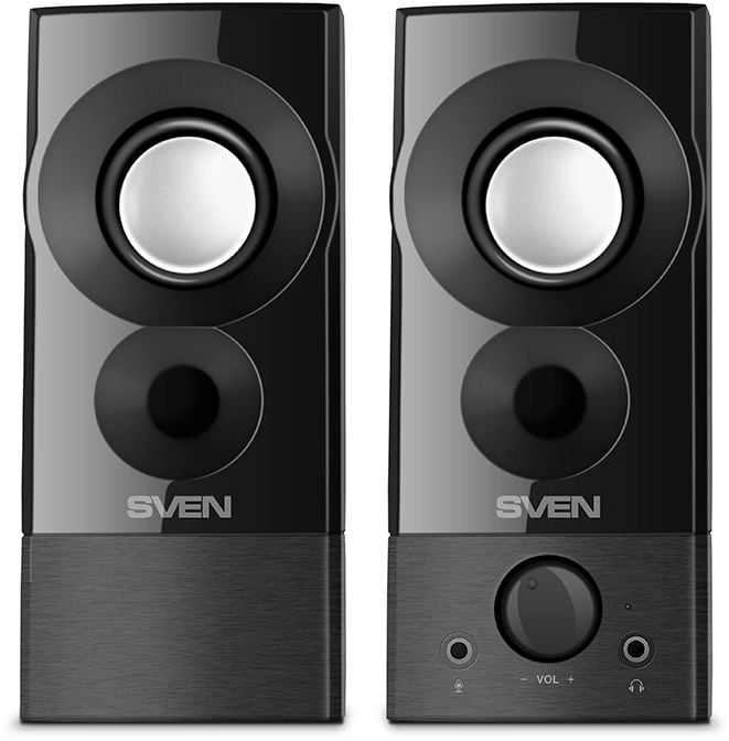 Акустическая система 2.0 SVEN 357 черный (6Вт, питание от USB) (SV-018191)