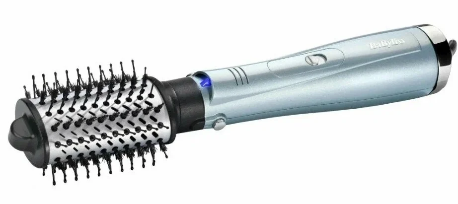 Фен-щетка Babyliss AS774E  700Вт голубой металлик