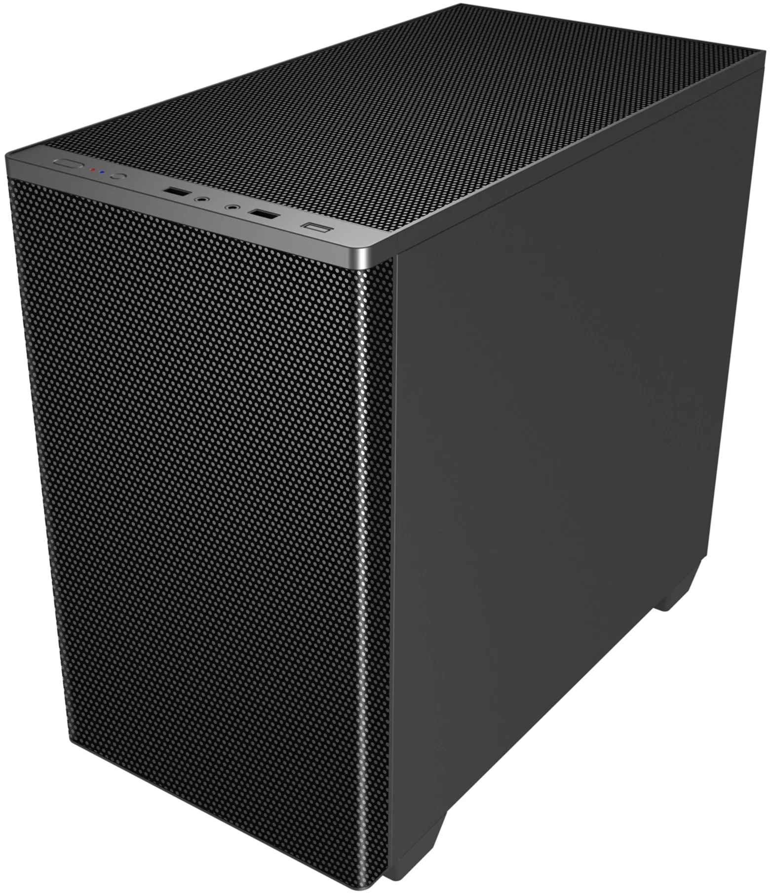 Компьютерный корпус Bloody BD-CC117F черный без БП mATX 5x120мм 1xUSB 2.0 1xUSB 3.0 audio bott PSU
