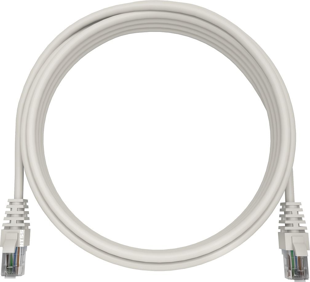 Патч-корд NTSS NTSS-PC-UTP-RJ45-5e-0.5-LSZH-WT NTSS-PC-UTP-RJ45-5E-0.5-LSZH UTP RJ-45 вил.-вилка  RJ-45  кат.5E  0.5м белы