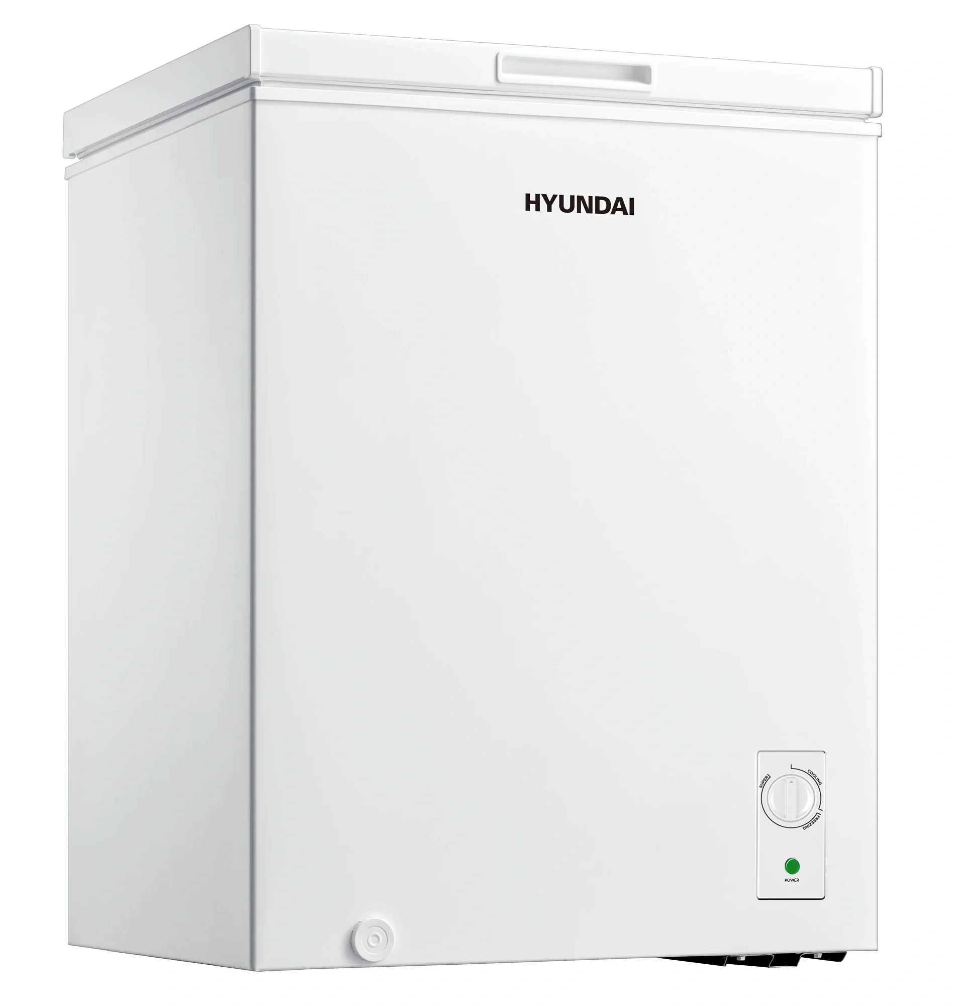 Морозильный ларь Hyundai CH1505, белый, 142л