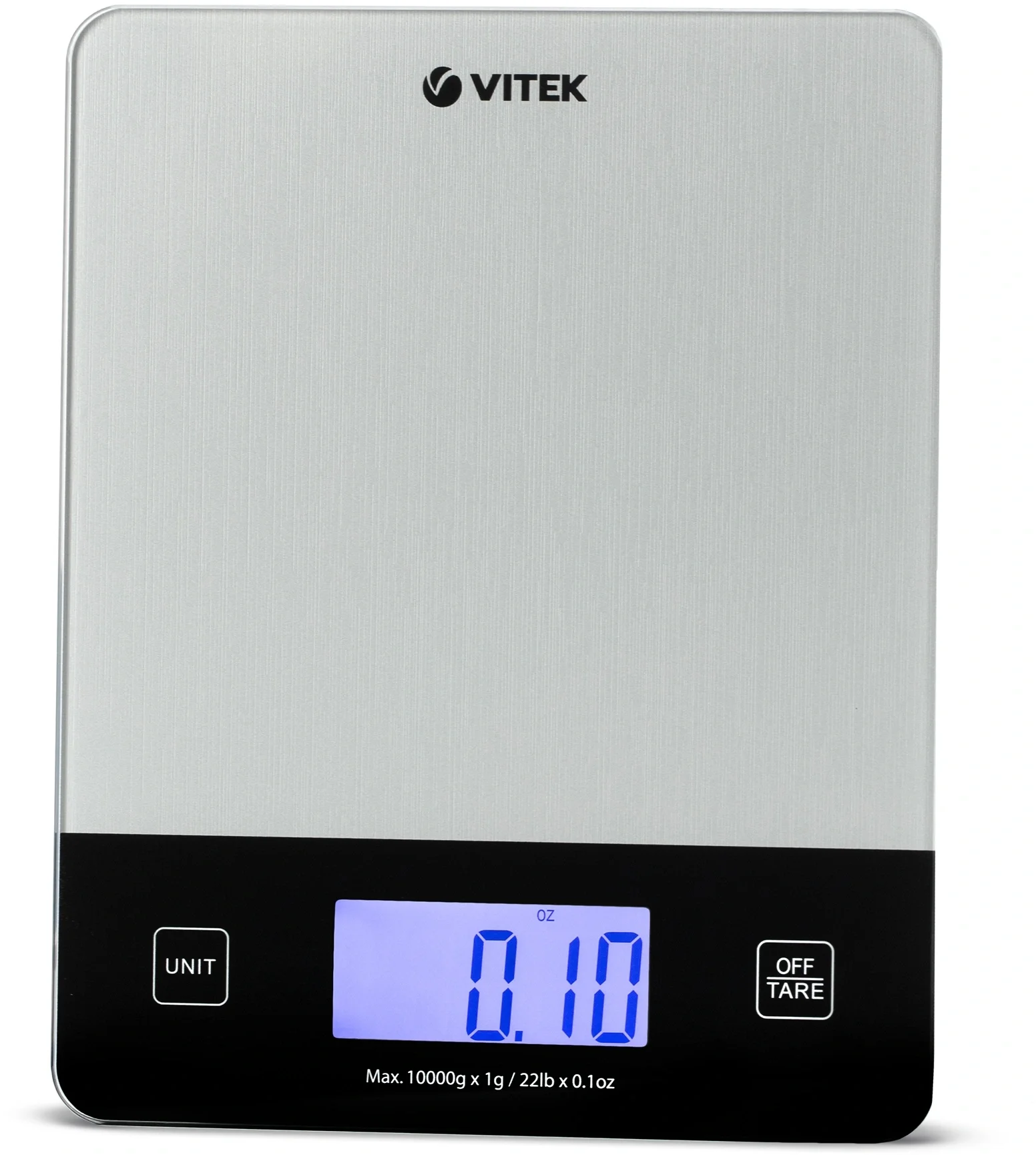 Весы кухонные электронные Vitek  VT-8010 макс.вес:10кг серый
