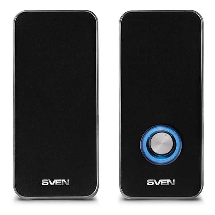 Акустическая система 2.0 SVEN 325, черный, USB, мощность 2x3 Вт(RMS) SVEN 325, черный, USB, акустическая система 2.0, мощность 2x3 Вт(RMS)
