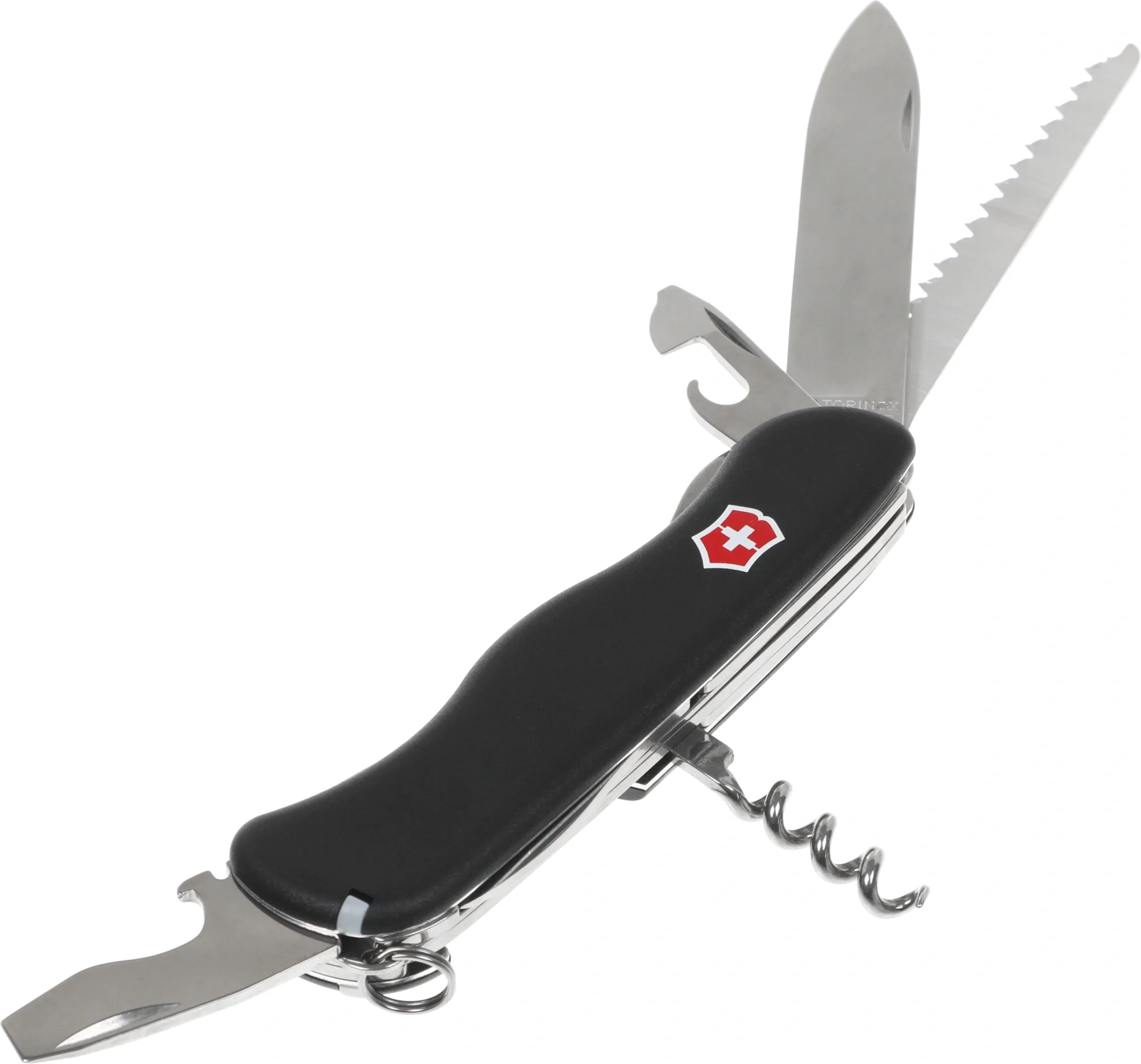 Нож перочинный Victorinox Forester (0.8363.3) 111мм 12функций черный карт.коробка