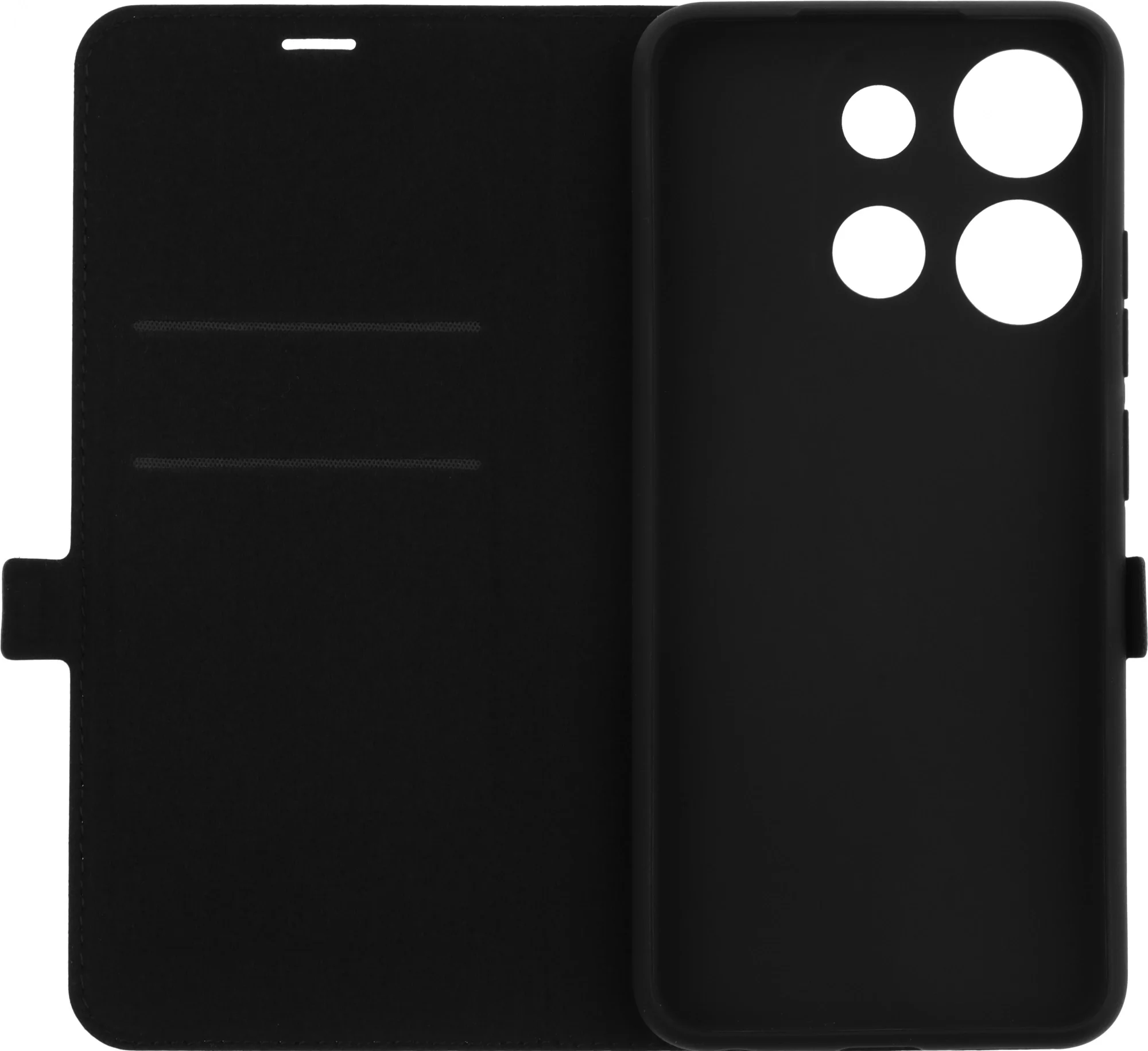 Чехол (флип-кейс) BoraSCO для Infinix  Smart  7  71753 черный