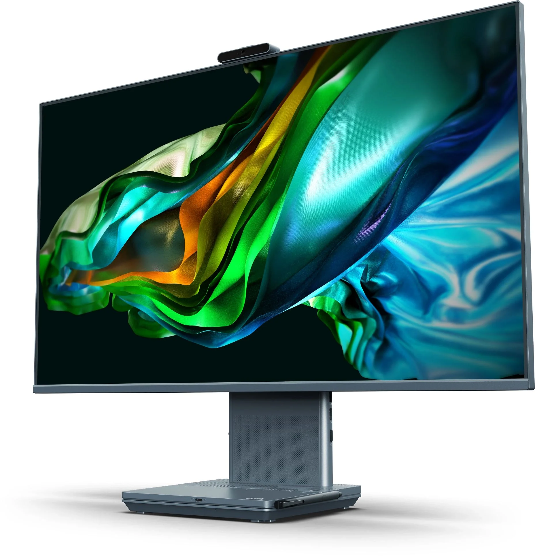 Моноблок Acer Aspire S32-1856 31.5" WQHD i7 1360P (2.2) 16Gb SSD1Tb Iris Xe CR noOS GbitEth WiFi BT 180W клавиатура мышь Cam серый 2560x1440.27