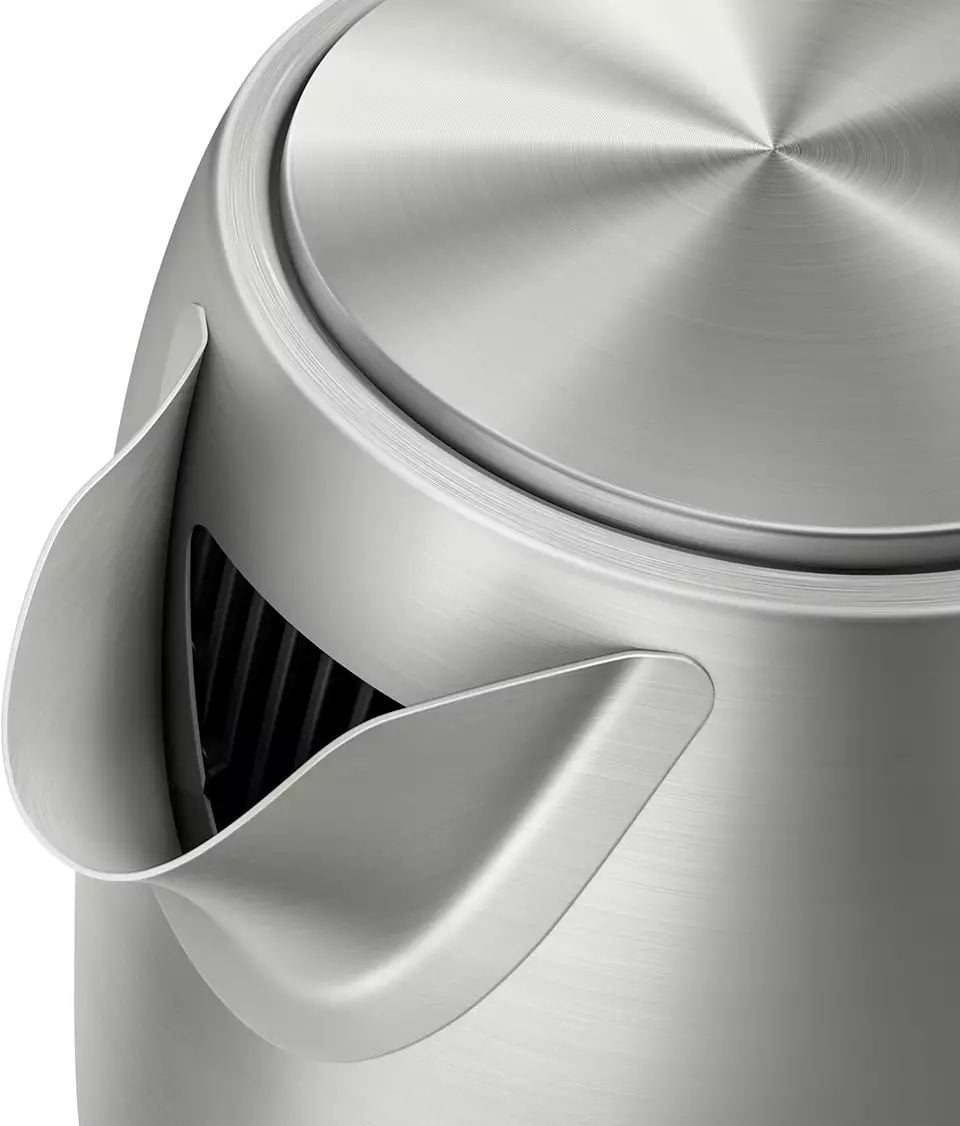 Чайник Philips HD9353/90 объем 1.7 л мощность 2060 Вт индикация включения, поддержание тепла закрытая спираль установка на подставку в любом положении стальной корпус