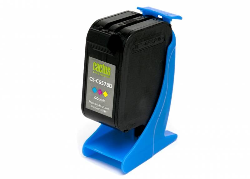Картридж Cactus CS-C6578D (№78) Color для HP DesignJet 920/930/940/950/960/9709/1180/6122  (восстановлен из б/у)