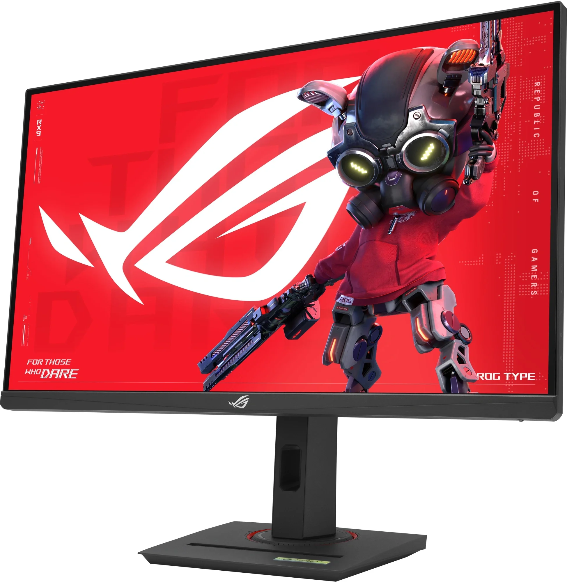 Монитор 27" Asus ROG Strix XG27ACMS IPS 2560x1440, 320 Гц, 1 мс, 16:9, 350 кд/м², HDMI 2.1, DP 1.4, USB-C, 3.5 Jack, HDR10, FreeSync Premium, G-Sync Compatible, черный