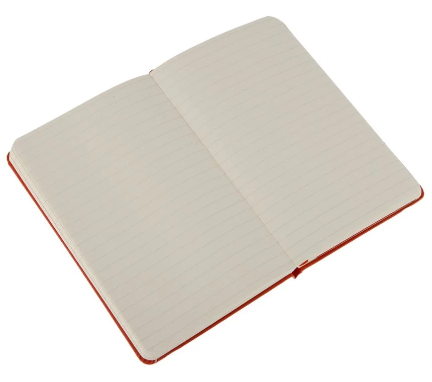 Блокнот Moleskine CLASSIC MM710R Pocket 90x140 мм, 192 страниц, линейка, твердая обложка, красный