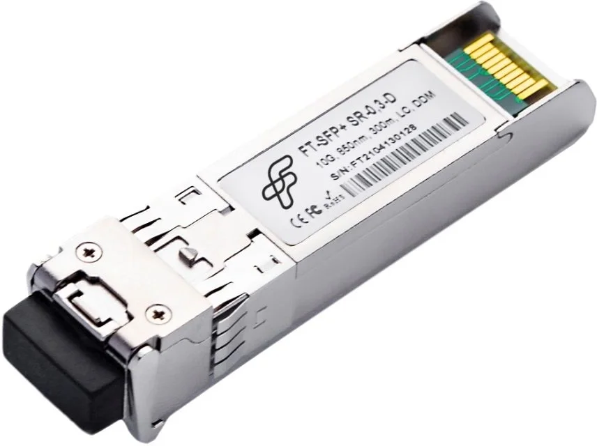 Трансивер SFP+ Future Technologies FT-SFP+SR-0,3-D, SFP+ MM 10Гбит/с Tx:850нм до 0.3км