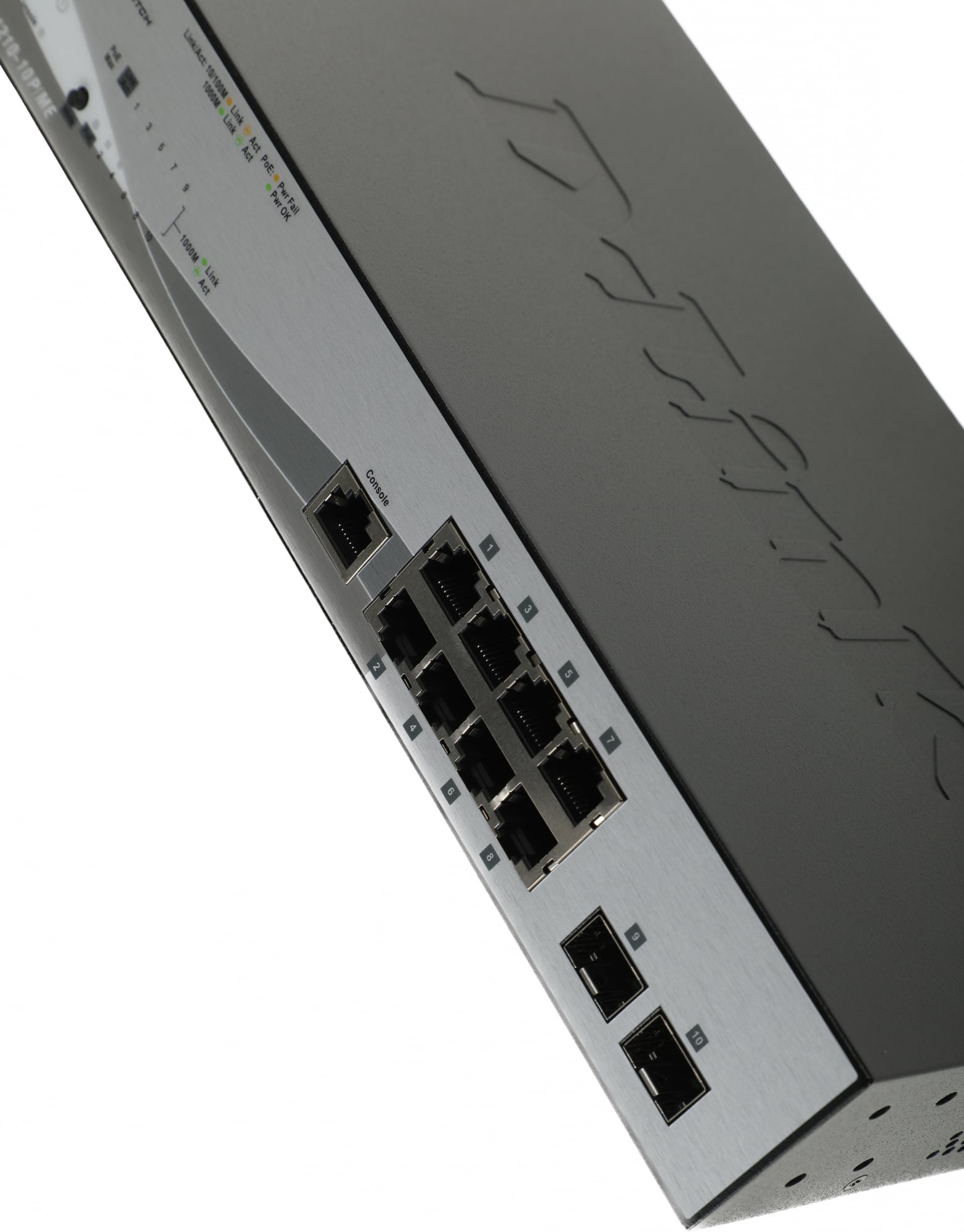 Коммутатор D-Link DGS-1210-10P/ME/A1A, L2, 8×1GbE PoE, 2×SFP, 78W