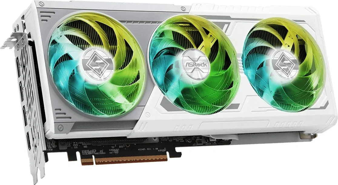 Видеокарта Asrock PCI-E 5.0 RX9070 SL 16GO AMD Radeon RX 9070 16Gb 256bit GDDR6 2210/20000 HDMIx1  DPx3 HDCP Ret