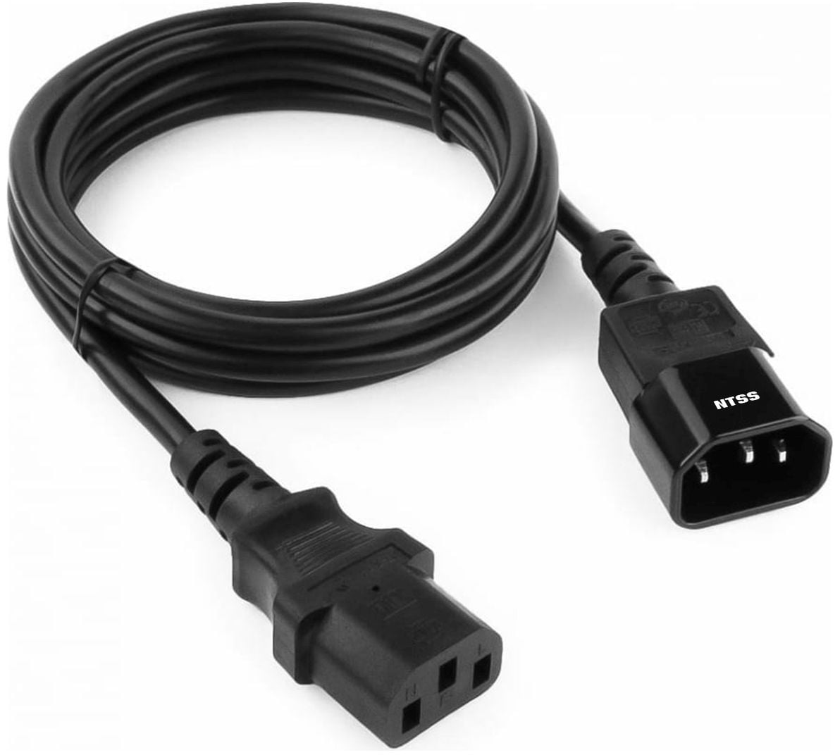 Шнур питания NTSS NTSS-PC13142, C13–C14, 3×0.75 мм², 1.8 м, 10 А