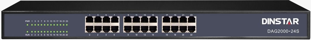 Шлюз IP Dinstar DAG2000-24S, 24 FXS