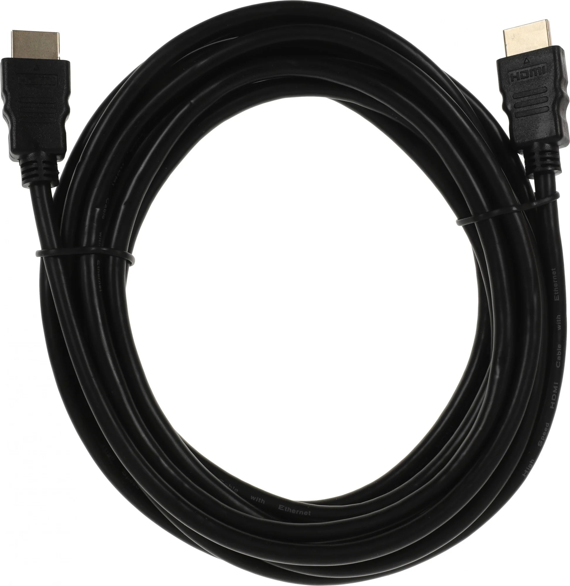 Кабель аудио-видео High Speed ver.1.4 HDMI (m)/HDMI (m) 5м. позолоч.конт. черный